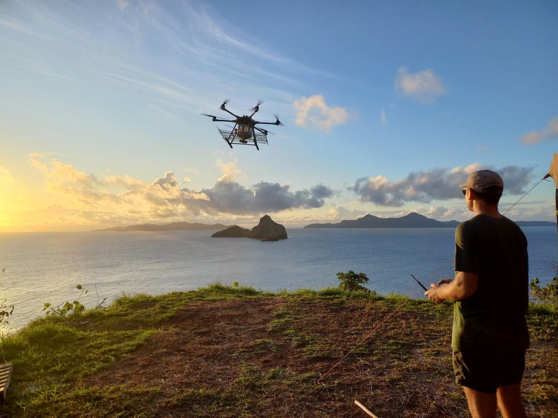 kamaka island drone conservation 