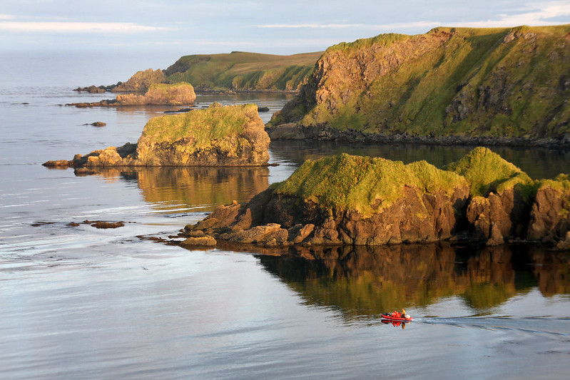 Hawadaix Island, formerly known as rat island before invasive species removal